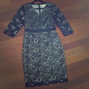 Lace cocktail dress